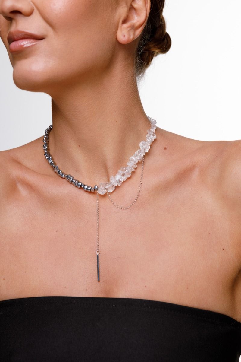 Hematite Choker & Quartz Hematite Choker & Quartz