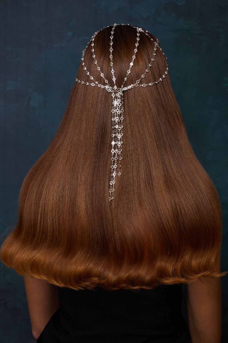 Headpiece with Extended Tips — For Ponytail