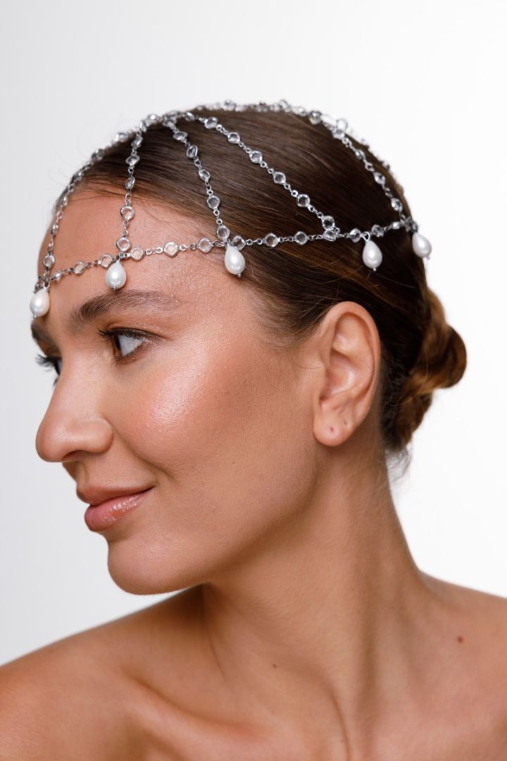 Тіка -шапока з 6 перлинами