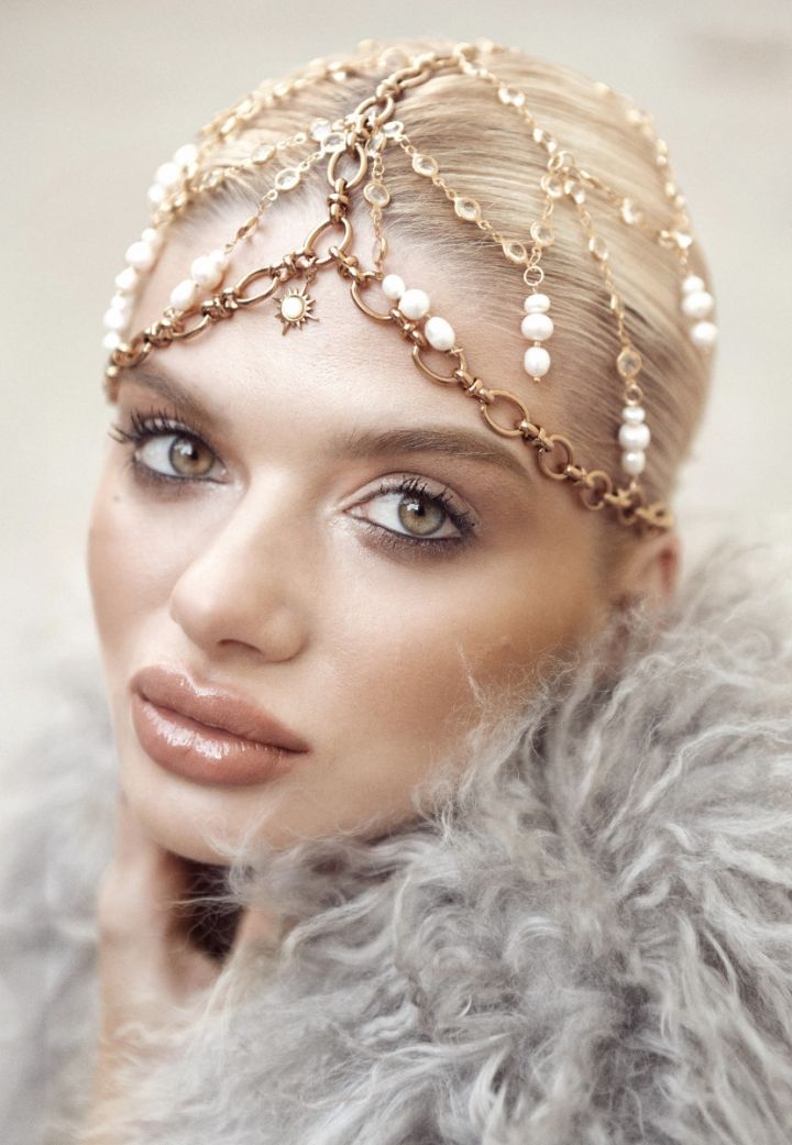 Тіка ланцюги і перли, позолота